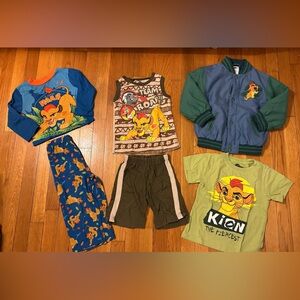 Lion Guard 3T clothing bundle